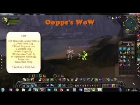 Wow Legion 400 + Stonehide Leather in 30 Mins