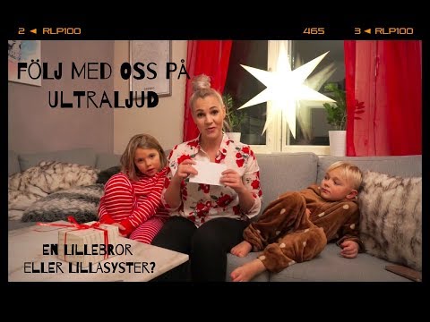 Gravid vecka 18 - Vi får reda på om det är en lillebror eller lillasyster.