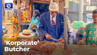 Ẹlẹ́ran With Style: Meet Akeem, The Fashionista Graduate Meat Seller