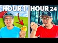 Eating Only What I Catch For 24 Hours