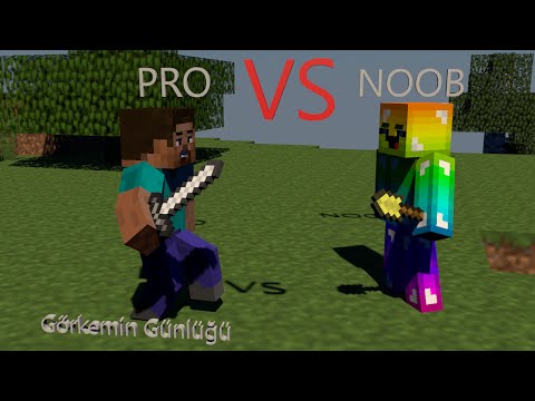 Minecraft - Noob vs Pro [(Minecraft Filmi)]