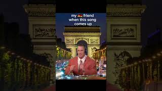 Paris tourists love this on the champ elysees, French people can't hear it anymore