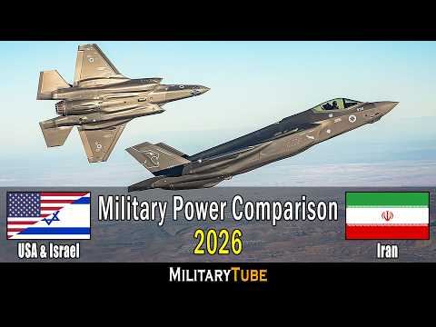 USA & Israel vs Iran Military Power Comparison 2026 | Iran vs USA & Israel Military Power 2026