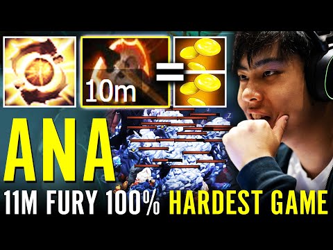 ANA 7.29 Anti mage Carry IS BACK!!! 11m Fury Fast Farm Hardest Game Ever Dota 2 Pro Guide