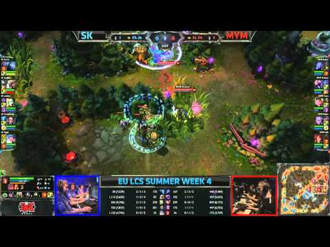 SK Gaming (SK) vs Meet Your Makers (MYM) || EU LCS Summer 2013 W4D2 || Full Game HD