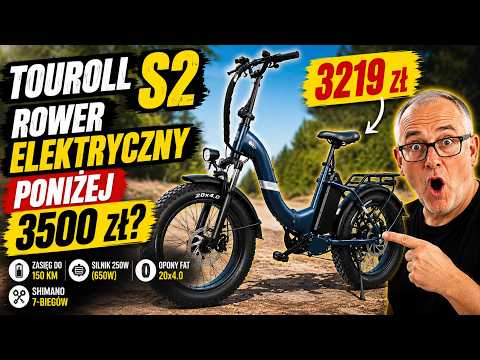  Touroll S2 – najlepszy rower elektryczny do 3500 zł? Test i szczera opinia