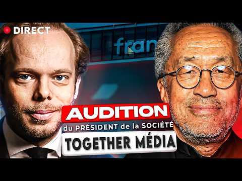 Commission d'enquête : suivez en direct l'audition de Renaud Le Van Kim, président de Together Media