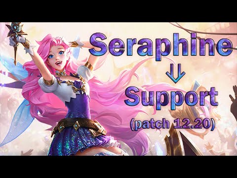S+ | Seraphine vs Leona | Full game | League of Legends - patch 12.20
