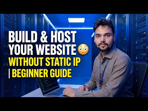 Build & Host Your Website 😳 Without Static IP | Beginner Guide