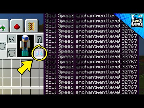 SOUL SPEED NUOVO INCANTESIMO LIVELLO MASSIMO su MINECRAFT!!