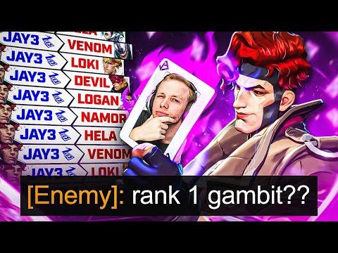 I MIGHT Be The Rank 1 Gambit in Marvel Rivals