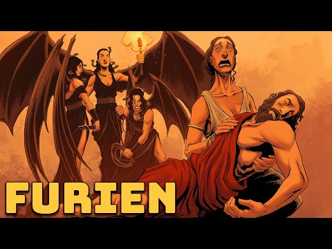 Furien (Erinnyen) - Die Schrecklichen Rachegottheiten - Griechische Mythologie