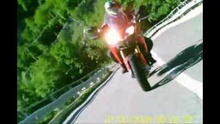 preview picture of video 'On board camera FZ1 Multistrada Z1000'