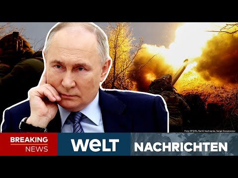 UKRAINE-KRIEG: Schock-Angriffe auf Russland überschatten Putins letzten Wahltag  | WELT LIVESTREAM