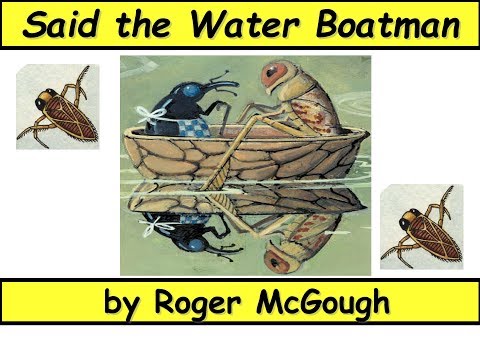 Said the Water Boatman by Roger McGough (69th Hong Kong Schools Speech Festival) by Teacher Ham!