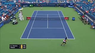 Hot Shot: Haase Rips Forehand To Earn Break In Cincinnati 2018