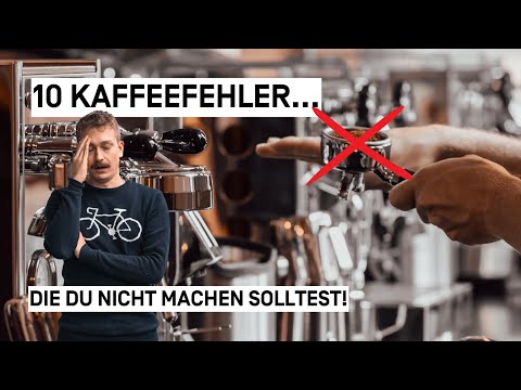 DIE 10 Fehler beim Kaffee machen, die du verhindern solltest! 😀☕