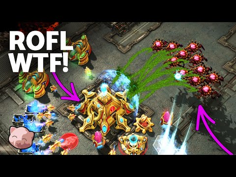 StarCraft 2 - Corruptors kill SEVEN NEXUS in one game!