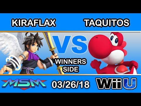 MSM 139 - KiraFlax (Pit, Dark Pit) Vs. tHB | Taquitos (Yoshi) Winners Side - Smash 4