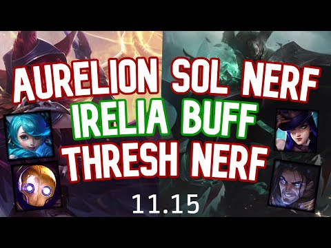 All Buffs And Nerfs In Next BIG Patch - League of Legends #shorts