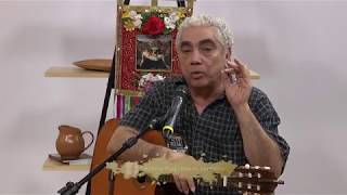 Programa Versos e Preces da TV Horizonte; veja como foi o encontro com Paulinho Pedra Azul.