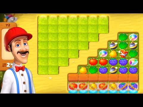 Gardenscapes - A Matching Puzzle Garden Gameplay Walkthrough Day 14 Complete（New update）