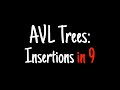 AVL trees in 9 minutes — Insertions