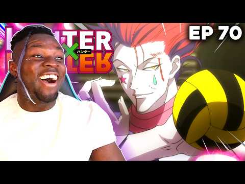 LA PUISSANCE DES MEILLEURS HUNTERS ! 💥 LE MATCH LÉGENDAIRE DE HXH ! | HUNTER ÉPISODE 70 RÉACTION FR