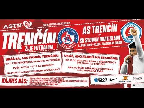 Pozvánka Radia Expres na zápas AS Trenčín - ŠK Slovan Bratislava