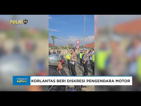 KORLANTAS BERI DISKRESI PENGENDARA MOTOR DARI BEKASI MASUK TOL AKIBAT TERJEBAK BANJIR