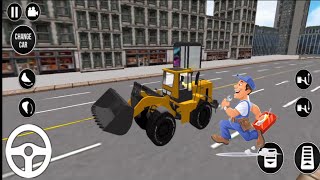 Snow Excavator Simulator New Beku Gari Game #gv80 | Android gameplay videos_ep17