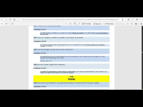 reading the 613 laws of yahweh part 5
