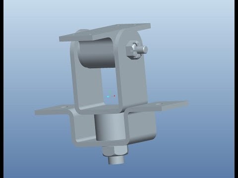 Pro e  (Pro Engineer) Shock Assembly Tutorial