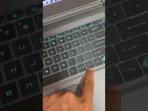 MSI thin 15 laptops’s features #shorts