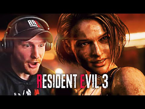 RESIDENT EVIL 3: REMAKE DEMO || BONUS ENDING TRAILER | REACTION