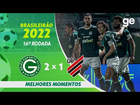 Gols e lances de Goiás x Athletico Paranaense