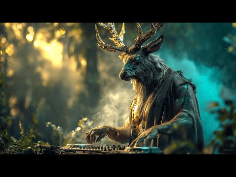 DJ BASS — Melodic Techno & Progressive House Mix 2025 | Mystic Forest Bass Ritual