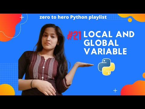 Scope Local And Global Variable In Python Python Tutorials For Absolute Beginners 21