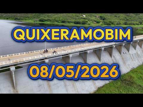 Barragem de Quixeramobim & Açude Fogareiro dados Atualizados 07/05/2026 Sertão Central - Ceará