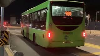 Short Spots - Last Bus 858, 859, 980 + SWT 858A + Terminating Trips 859T & 860T (camera lousy)