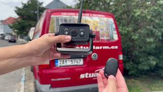 Přídavná bezdrátová Wi-Fi kamera s magnetem a solárním napájením