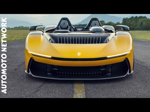 Automobili Pininfarina Unveils B95: World's First Pure-Electric Hyper Barchetta
