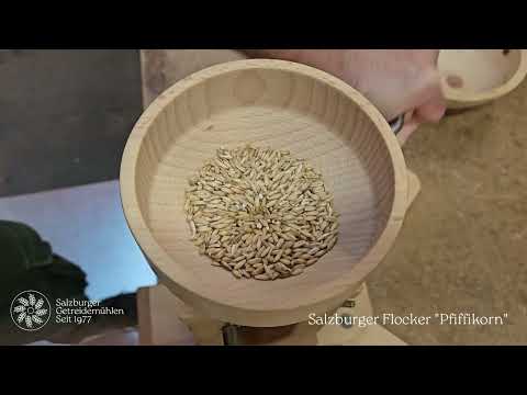 Salzburger Flocker "Pfiffikorn" - der erste Handflocker ohne Tischklemme