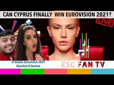 CYPRUS Eurovision 2021 Reaction | Elena Tsagrinou - El Diablo | ESC Fan TV LIVE Fan Review