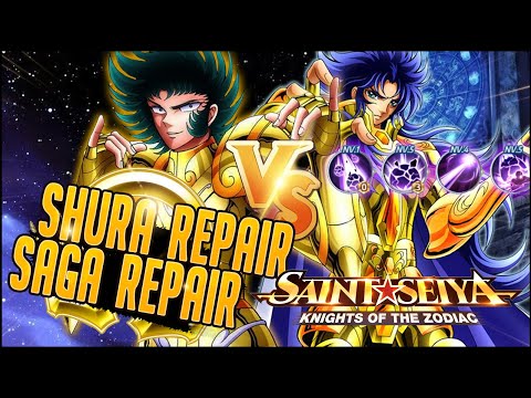ENFRENTEI O SAGA MAIS FORTE DE CLOTH REPAIR! Saint Seiya Awakening