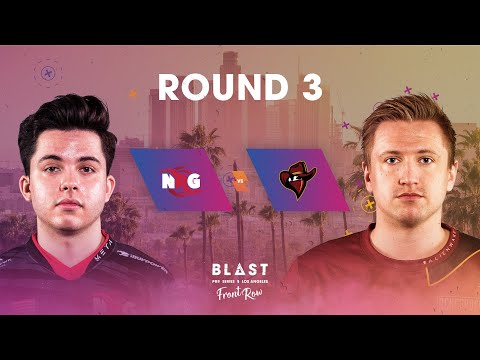 BLAST Pro Series Los Angeles 2019 - Front Row - Round 3 - NRG Vs. Renegades