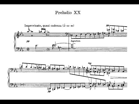 R. Shchedrin. Prelude and Fugue N 20. Performs Rodion Shchedrin