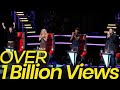 MOST WATCHED THE VOICE PERFORMANCE OF ALL TIME | TOP 10 AUDITIONS