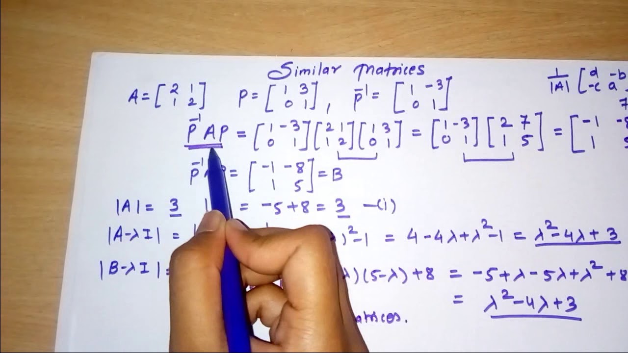 5. Similar Matrices