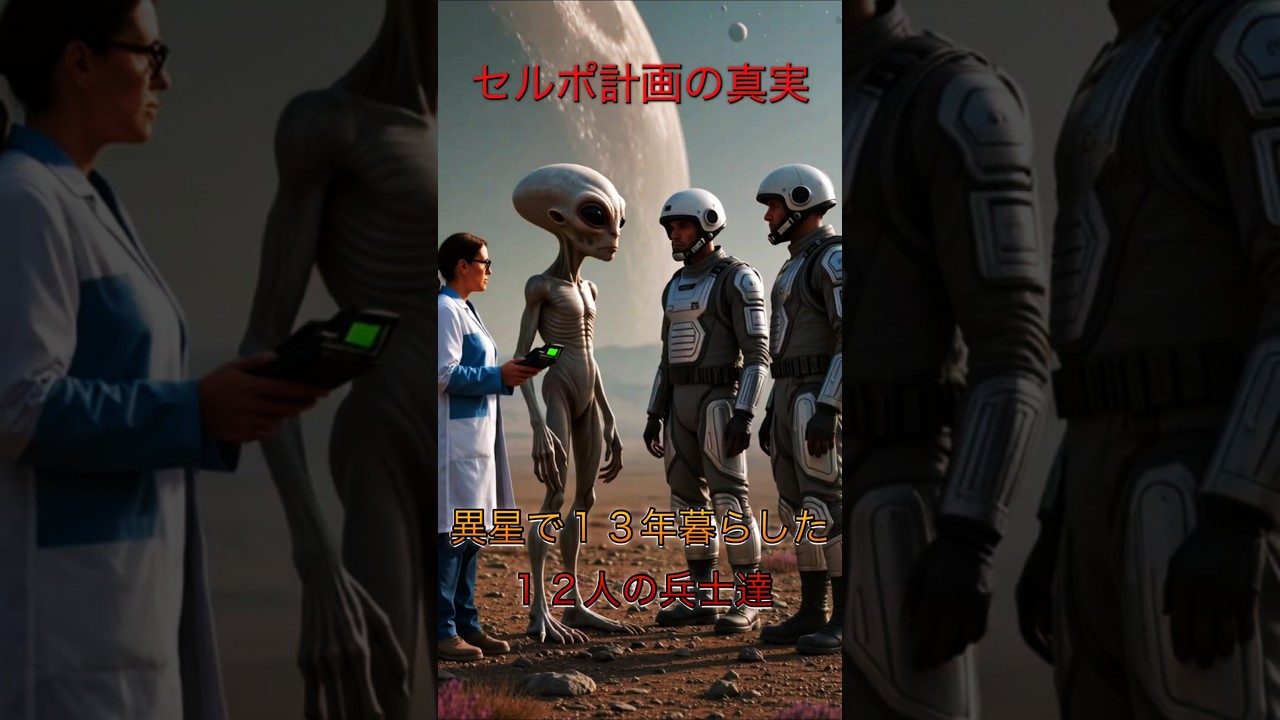 【極秘計画】ロズウェル事件の裏で進んでいた“セルポ計画”の真実とは…#極秘任務#宇宙の謎 #セルポ星人